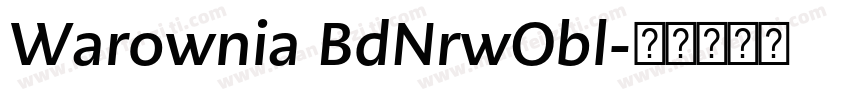 Warownia BdNrwObl字体转换